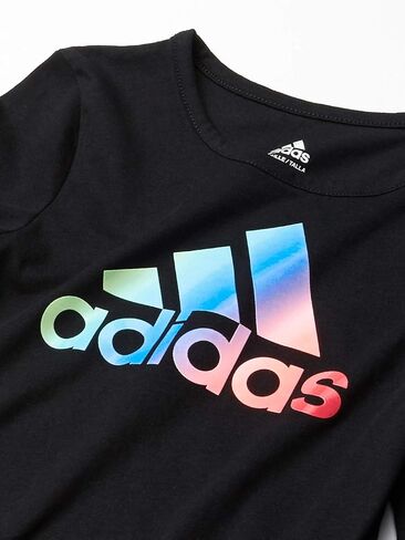 adidas Girls' Long Sleeve Side Vent Tee T-Shirt in Saudi Arabia
