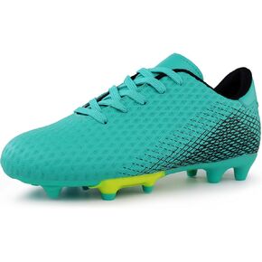 Hawkwell Kids Athletic Firm Ground Outdoor Comfortable Soccer Cleats Shoes(Toddler/Little Kid/Big Kid) in Saudi Arabia
