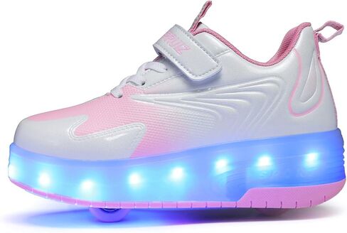 أحذية BFOEL Spider Roller Skates المضيئة مع حذاء رياضي LED قابل للشحن USB للأولاد والبنات والأطفال وأعياد الميلاد وعيد الشكر وعيد الميلاد أفضل هدية in Kuwait