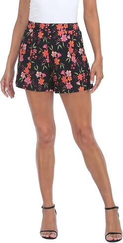 HDE High Waisted Linen Blend Pull On Summer Shorts for Women 2023 Trendy Pockets in Kuwait