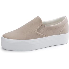 JABASIC Women Slip-on Platform Loafers Casual Comfortable Loafer Shoes in Saudi Arabia