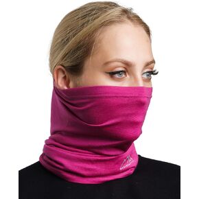 Merino.tech قناع رقبة للتزلج من صوف ميرينو - قناع الوجه لتدفئة الرقبة للرجال والنساء