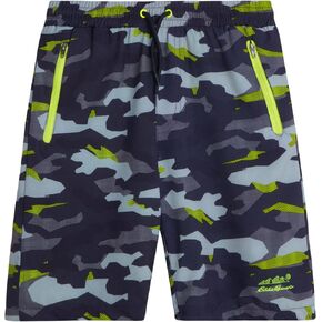 Eddie Bauer Boys' Active Shorts - Quick Dry Athletic Shorts - Hybrid Mesh Performance Shorts for Boys (2-16) in Saudi Arabia