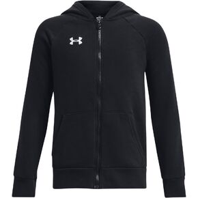 سترة بغطاء للرأس للأولاد من الصوف بسحاب كامل من Under Armour