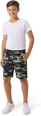 Eddie Bauer Boys' Active Shorts - Quick Dry Athletic Shorts - Hybrid Mesh Performance Shorts for Boys (2-16) in Saudi Arabia