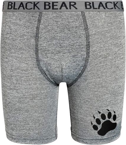 Black Bear Boys Performance Dry-Fit Compression Long Boxer Brief (8 Pack) in Kuwait