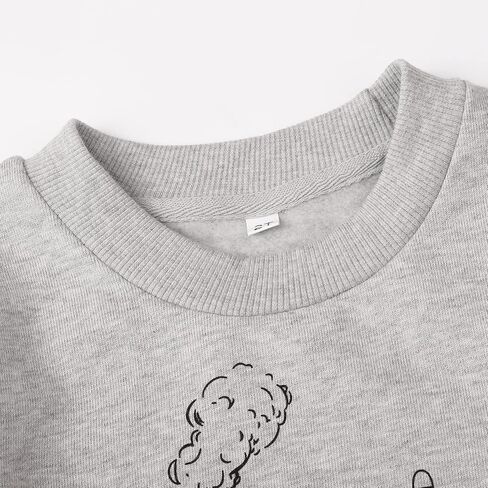 Akyzic Toddler Boys Sweatshirts Cotton Crewneck Truck Shirt Dinosaur Long Sleeve Pullover Tops Tees 2-8T in Saudi Arabia