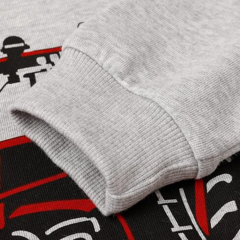 Akyzic Toddler Boys Sweatshirts Cotton Crewneck Truck Shirt Dinosaur Long Sleeve Pullover Tops Tees 2-8T in Saudi Arabia