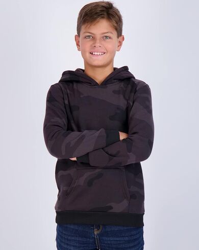 Real Essentials 3 Pack: Youth Fleece Long Sleeve Soft Pullover Hoodie Sweatshirt - Boys & Girls in Saudi Arabia