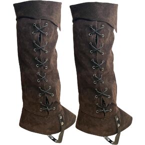 أغطية أحذية القراصنة FORNYIN أحذية Steampunk من العصور الوسطى وعصر النهضة وأغطية علوية مع ترصيع لأزياء الهالوين