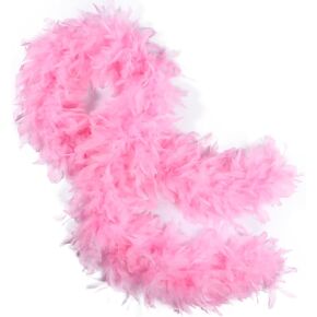 THARAHT 19 Color- 40/60g 2Yard Chandelle Feather Boa Dancing Wedding Party Halloween Costume Decoration Feathers boa in Saudi Arabia