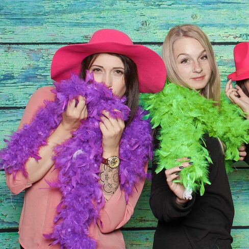 كوسيكا 6 قطع من بوا الريش الملونة بطول 6.5 قدم للنساء والفتيات لتزيين الحفلات التنكرية بالجملة، 6 قطع, 6 قطع in Kuwait