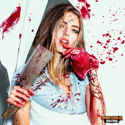 Spooktacular Creations نصف لتر من الدم مصاص الدماء ، 473 مل سائل ً ا الدم ، زجاجة من دم مصاص الدماء للأزياء التنكرية ، ديكور in Kuwait
