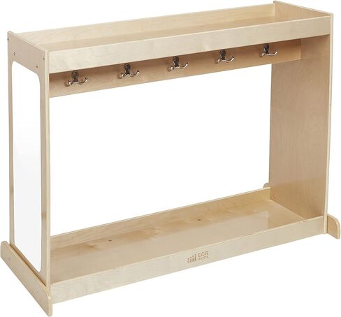 ECR4Kids Streamline Dress-Up Island, Costume Organizer, Natural in Saudi Arabia