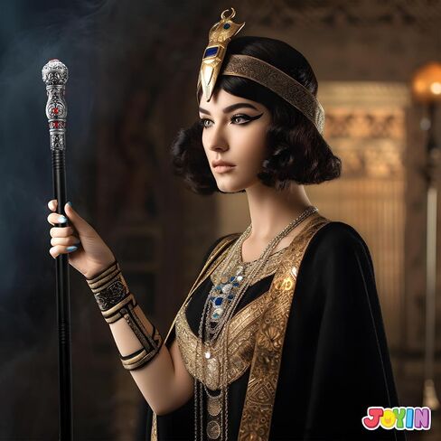 إبداعات Spooktacular الفضية عصا دعامة عصا المشي للبالغين والأطفال ملحقات أزياء الهالوين، مصاصي الدماء وحفلات اللعب التظاهري in Saudi Arabia