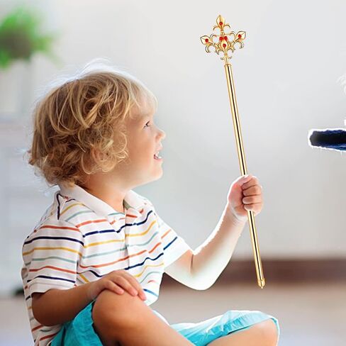 HAIQILIN Queen Scepter Wand Costume Sceptor for Party in Saudi Arabia