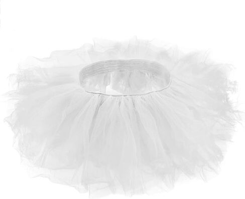 Women's Classic 5 Layered Tulle Tutu Skirt for Adult Teen Ballet Dance Skirts Dress Party Festival Costume in Saudi Arabia