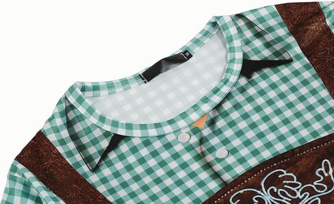 GRAJTCIN Men's Bavarian Oktoberfest Costume Short Sleeve T-Shirt in Kuwait