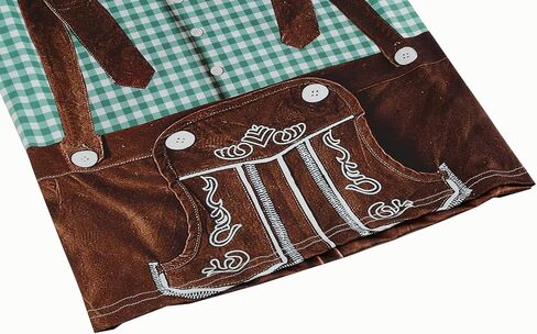 GRAJTCIN Men's Bavarian Oktoberfest Costume Short Sleeve T-Shirt in Kuwait