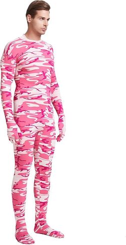بدلة للجسم كاملة للجنسين للبالغين بدون غطاء رأس من الألياف اللدنة المطاطية Zentai Unitard in Kuwait