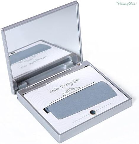 Natural Face Oil Blotting Paper - Bamboo Charcoal 100 Counts, Easy Dispensing Oil Absorbing Sheets, Premium Handy Facial Blotting Papers - Face Skin Care or Beauty Make Up Must Have in Kuwait
