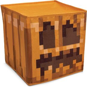 Minecraft Block Head Costume Headpiece, Official Minecraft Costume Accessories, Single Size Costume Mask