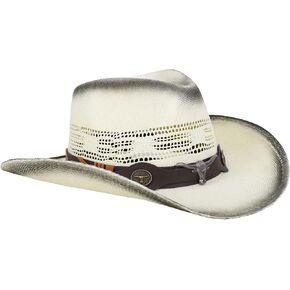 Livingston Men & Women's Woven Straw Cowboy Hat w/Hat Band in Saudi Arabia