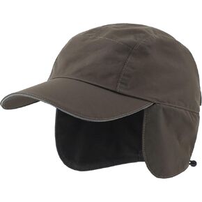 Connectyle Unisex Men's Waterproof Winter Hat Fleece Lined Earflaps Baseball Cap