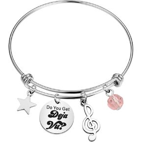 KEYCHIN Sour Album Bracelet Rodrigo Fans Gifts Do You Get Deja Vu Sour Song Lyrics Jewelry For Women Girls
