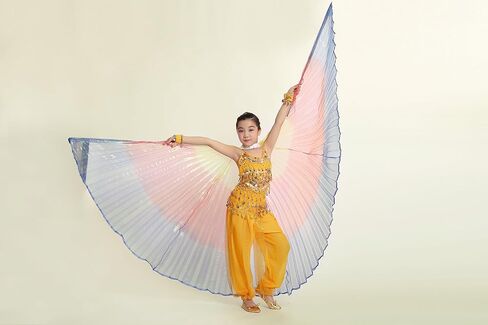 MUNAFIE Halloween Costumes Belly Dance Isis Wings for Children Kids in Saudi Arabia