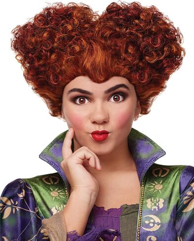 Spirit Halloween Hocus Pocus Kids Winifred Sanderson Wig | Officially Licensed | Hocus Pocus Costume Accessory | Group Costume in Saudi Arabia