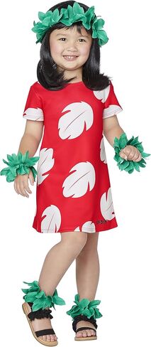 Spirit Halloween Lilo and Stitch Toddler Lilo Costume | Officially Licensed | Disney | Couple Costume | Lilo Cosplay in Saudi Arabia