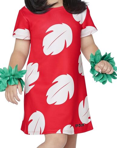 Spirit Halloween Lilo and Stitch Toddler Lilo Costume | Officially Licensed | Disney | Couple Costume | Lilo Cosplay in Saudi Arabia