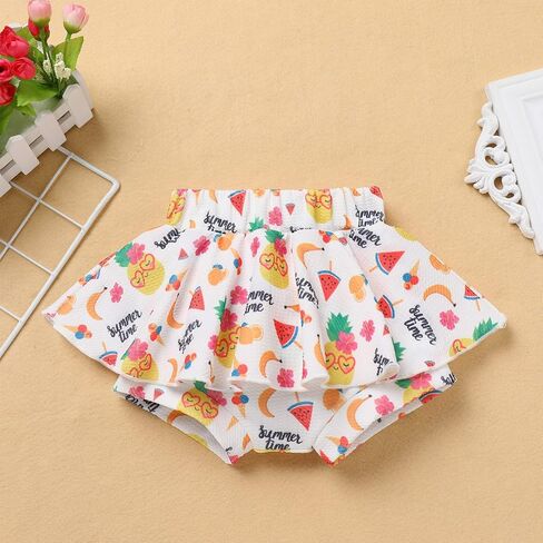 IMEKIS Baby Girls 1st Birthday Outfit Sunflower Peach Romper + Ruffled Shorts + Headband Set for Cake Smash Photo Shoot in Saudi Arabia