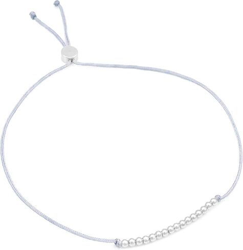 Lucky Feather Sweet 16 Gifts for Girls; 16th Birthday Bracelet Gift Idea for 16 Year Old Girls with 14K Gold Dipped Beads on Adjustable Cord in Saudi Arabia