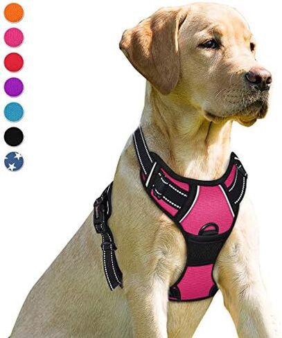 BARKBAY Dog Harness No Pull for Large Dogs Front Back Clips,Dog Vest in Saudi Arabia