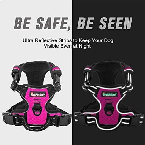BARKBAY Dog Harness No Pull for Large Dogs Front Back Clips,Dog Vest in Saudi Arabia