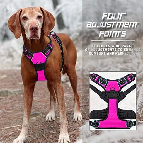 BARKBAY Dog Harness No Pull for Large Dogs Front Back Clips,Dog Vest in Saudi Arabia