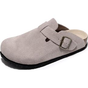 guoluofei Clogs for Women, Womens Clogs- Mules House Slipers with Arch Support and Adjustable Buckle
