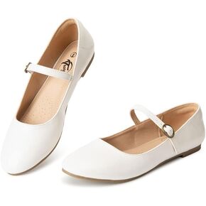 Trary Mary Jane Ballet Flats, Black Flats for Women, Ankle Strap Dressy Comfortable Flats in Kuwait