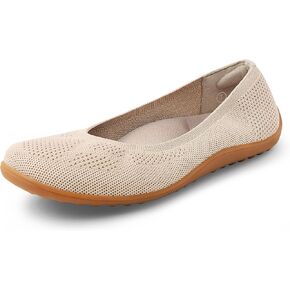 Arromic Wide Toe Box Ballet Flats Shoes for Women Slip on Knit Dressy Shoes Washable Soft Ballerina Lightweight Ladies Walking Flat in Kuwait