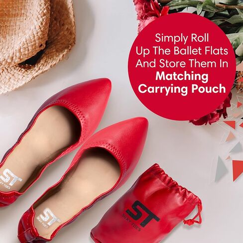 Foldable Flats for women, Casual Business Shoes for Travel, Office, Events in Saudi Arabia