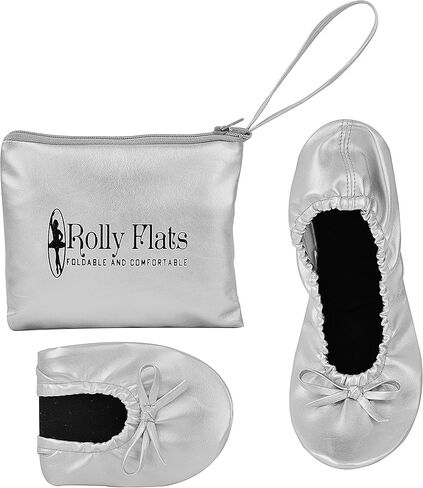 Women's Portable Foldable Ballet Flats Shoes Roll Up Slippers for Travel in Saudi Arabia