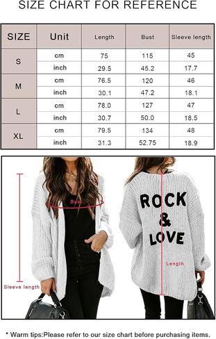 PRETTYGARDEN Women's Long Sleeve Open Front Knit Cardigans Sweaters Soft Loose Draped Coat Outerwear in Kuwait