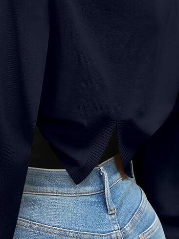 AFVETUT Women's Batwing Long Sleeve Cropped Cardigan Sweater Shrug Knit Open Front Lightweight Cardigans for Dresses in Kuwait