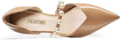 DREAM PAIRS Women's Closed Toe High Heels Stiletto Pointed Toe Strappy Pearl Elegant D'Orsay Dress Wedding Party Pumps Shoes in Saudi Arabia