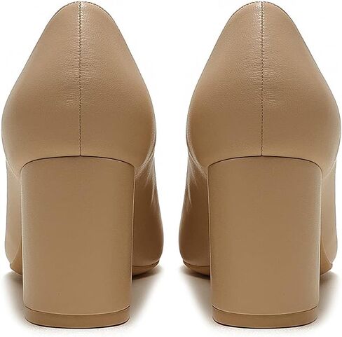 JOY IN LOVE Women's Pointed Toe Chunky Block Heel Pumps | 2.5" Block Heels, Comfortable Dress Shoes, Ideal for Office Work, Formal Events, Party and Wedding in Kuwait