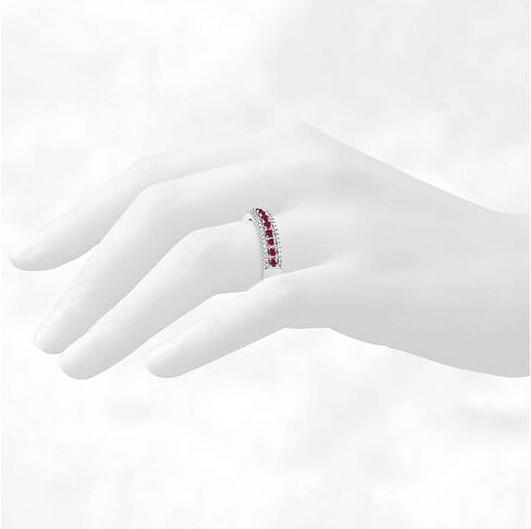 JewelryGift اختر اللون الخاص بك من الأحجار الكريمة خاتم الخلود 925 من الفضة الاسترليني شقرا الشفاء جوهرة الميلاد سوليتير خواتم الخطبة هدية لحفلات الزفاف أو الذكرى السنوية للنساء والفتيات مقاس الولايات المتحدة من 4 إلى 13 in Kuwait
