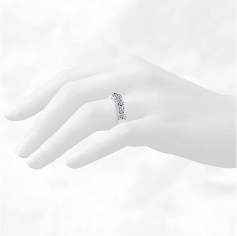 JewelryGift اختر اللون الخاص بك من الأحجار الكريمة خاتم الخلود 925 من الفضة الاسترليني شقرا الشفاء جوهرة الميلاد سوليتير خواتم الخطبة هدية لحفلات الزفاف أو الذكرى السنوية للنساء والفتيات مقاس الولايات المتحدة من 4 إلى 13 in Kuwait