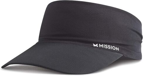 MISSION Cooling Stretchy Visor - Unisex Visor Hat for Men and Women, No Slip Band, UPF 50 Sun Protection Visor in Saudi Arabia